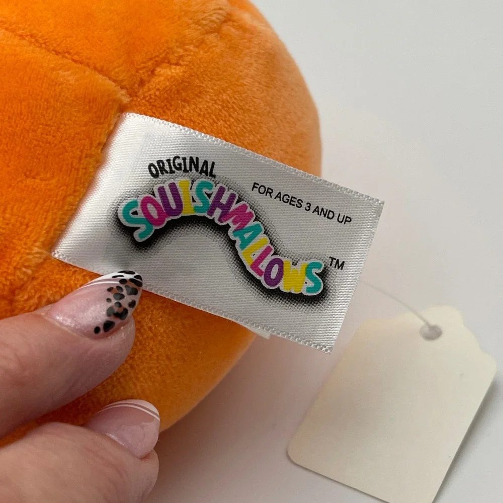 Kellytoy Squishmallows Paige Pumpkin Halloween‎ Plush Stuffed Toy 4.5 inches NWT